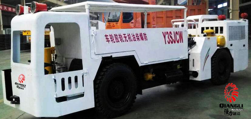 山西强力双向推进驾驶防爆胶轮车